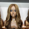 Brown with Blonde Highlights - 20" inch Body Wave Frontal Lace Wig - Lace Cut EX-DISPLAY