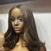 Brown Balayage - 16" inch Body Wave (Cut & Styled) Frontal Lace Wig - Lace Cut EX-DISPLAY (£140 off)