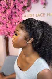 The SERENA Exotic Curly Glueless HD Lace Front Wig – Pre-Plucked 3B/3C Virgin Hair