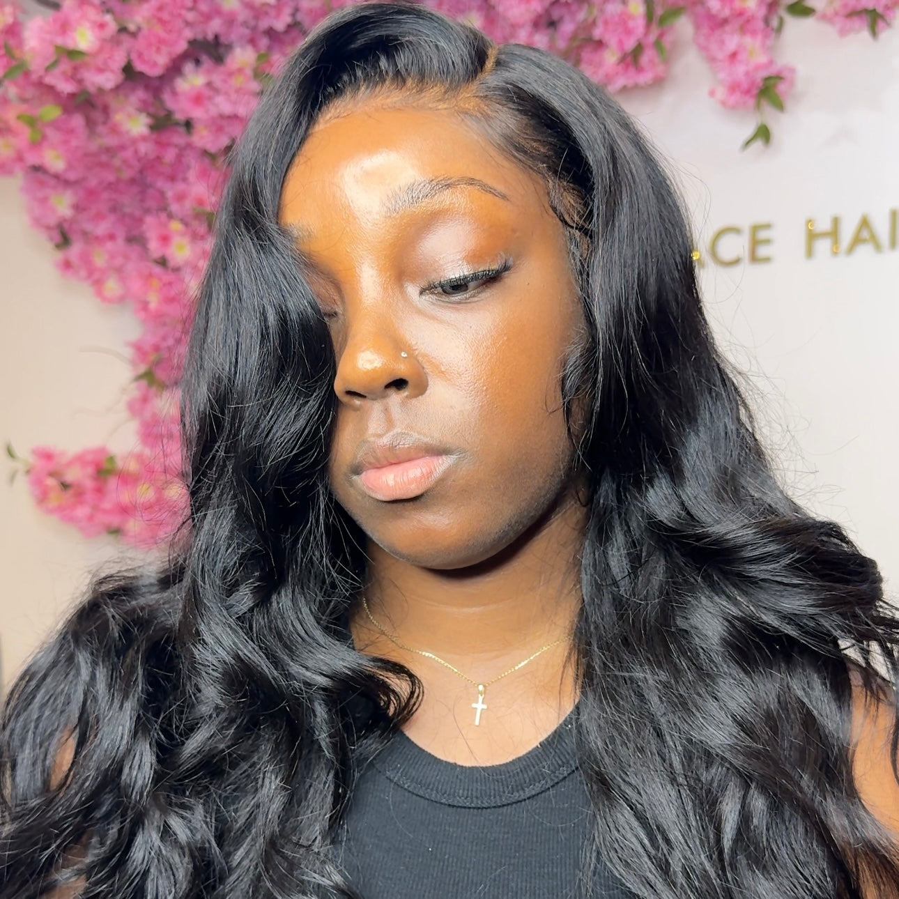 The ANDREA Body Wave Glueless Lace Front Wig – Pre-Plucked HD Lace Wig