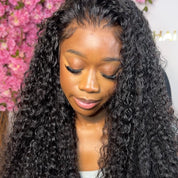 The SERENA Exotic Curly Glueless HD Lace Front Wig – Pre-Plucked 3B/3C Virgin Hair