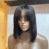 Fringe Silky 10" inch Straight Bob Frontal Lace Wig - Lace Cut (£70 off)