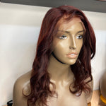 Red - 12" inch Body Wave Full Lace Wig - (£80 off)