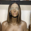 Luxury Brown Custom Colour - 10" inch Frontal Lace Wig - HD Lace N309