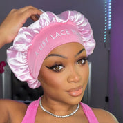 A-List Lace Hair Bonnet