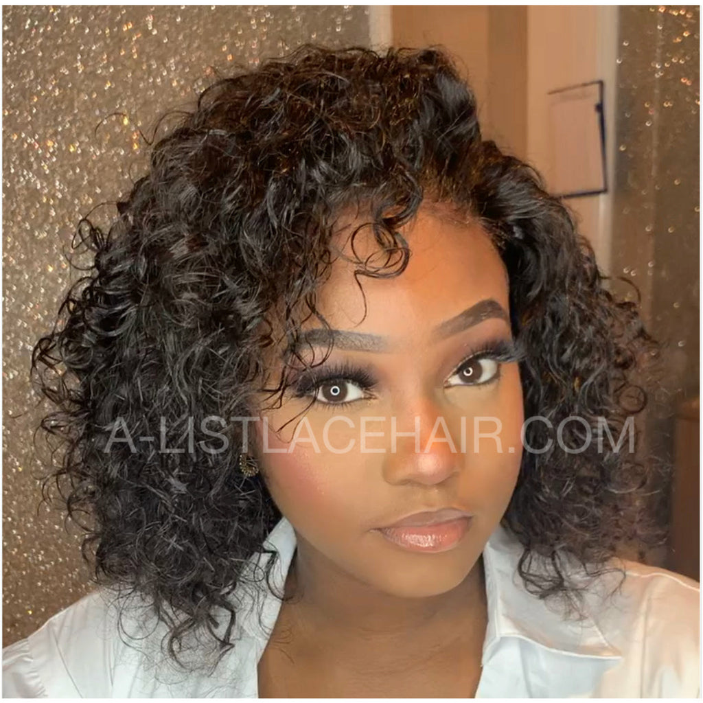 Curly and Wavy Glueless HD Full Lace Wigs – A-List Lace Hair